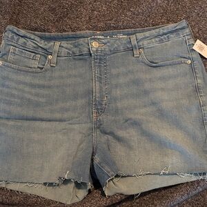 Old Navy Light Blue Cutoff Denim Shorts